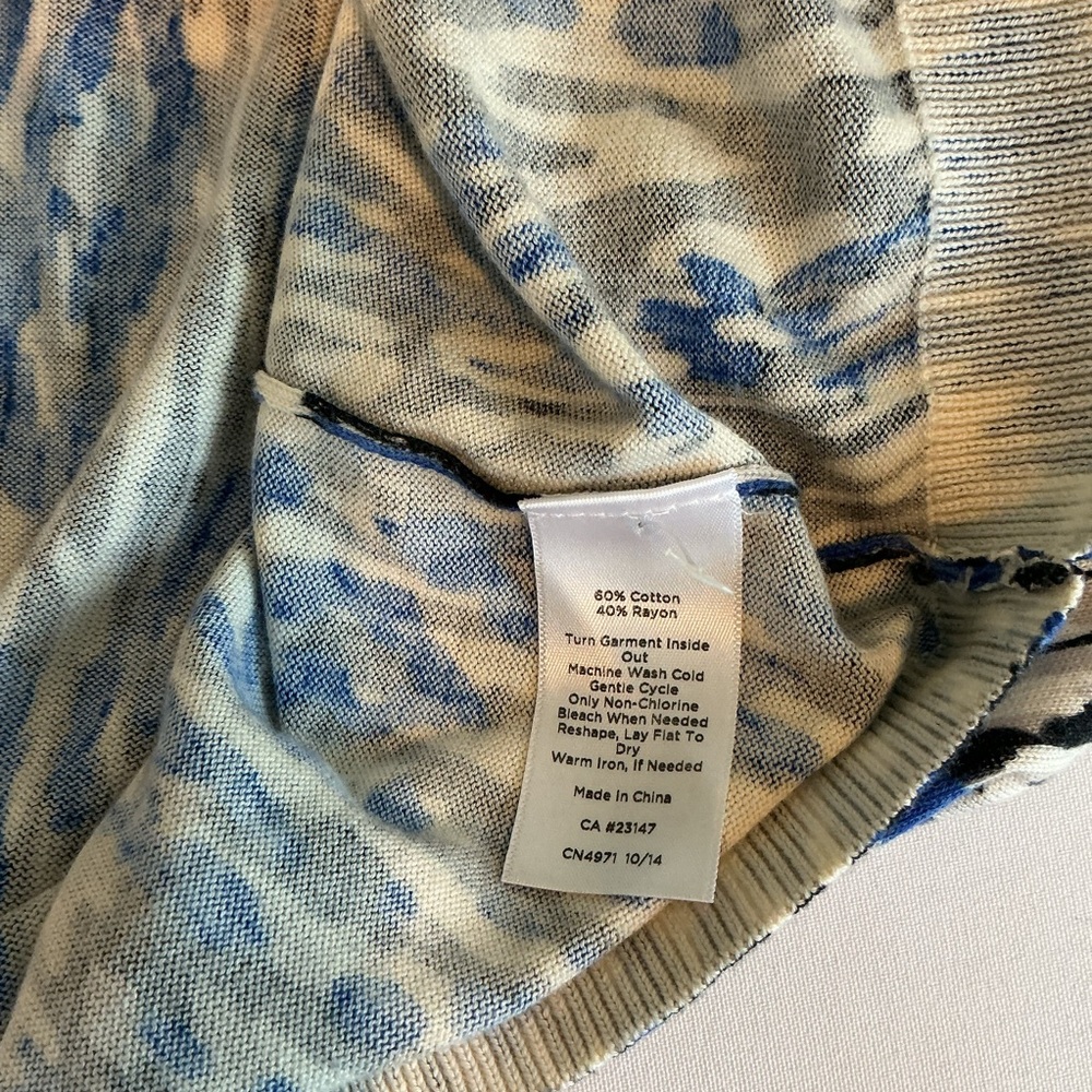 Talbots Nantucket Multicolor Patterned Cotton Car… - image 6